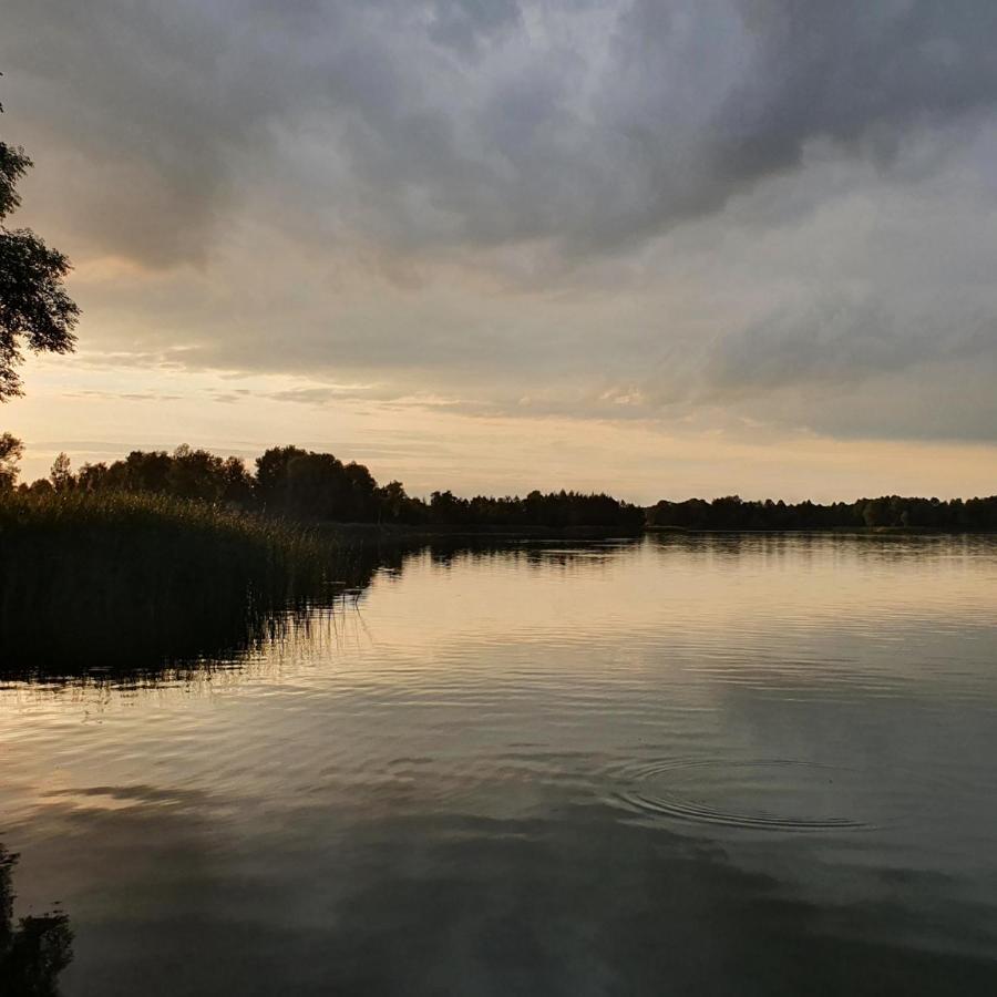 Domek Letniskowy Drewniany Nad Jeziorem Strzeszowskim Nowy Экстерьер фото